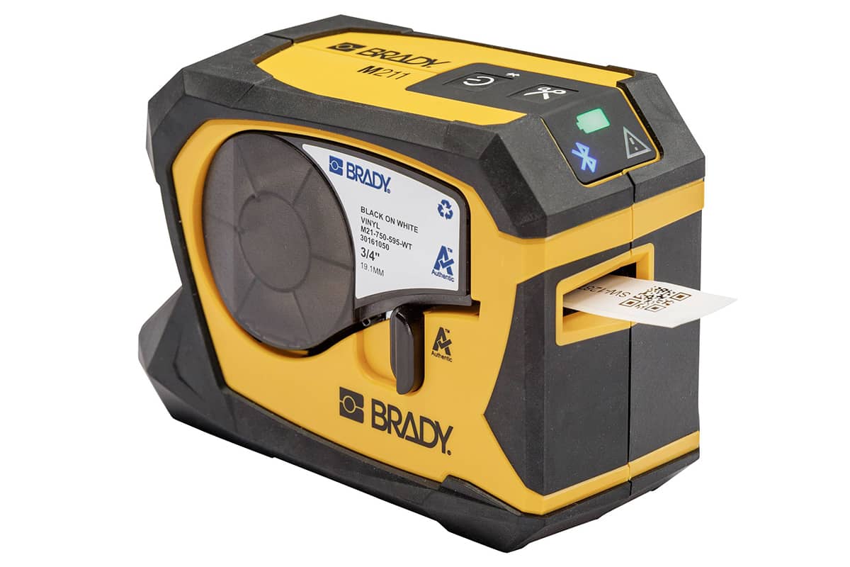 Brady M211 bærbar printer.