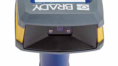 Et nærbillede af V4500-enhedens sensor.