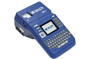 En bærbar Brady M510-printer.