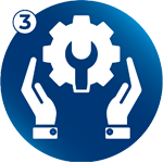 Ikon for manuel blåstempling